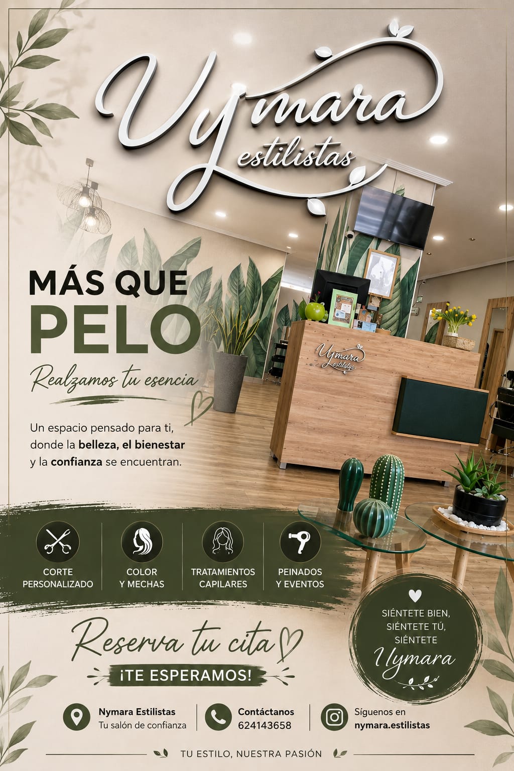 Nymara Estilistas — peluquería en Lugones